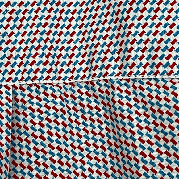 Tommy Hilfiger Cotton Button Down Short Sleeve Custom Fit Red Shirt Medi… - Picture 6 of 8